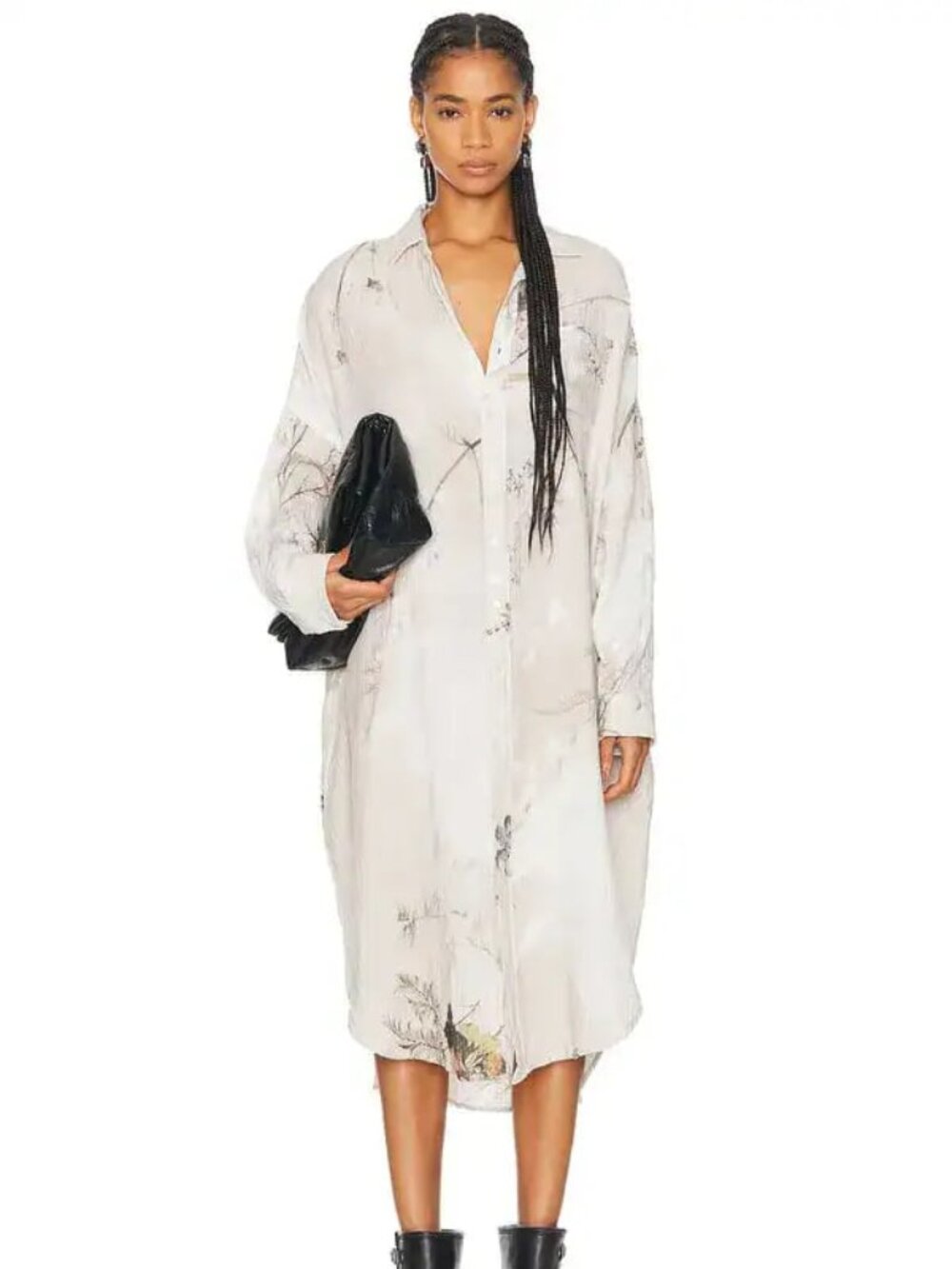 R13 NWOT jumbo shirt dress XS